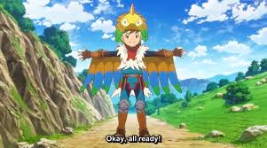 Monster hunter stories ride on english sublute & ratha become white dragon ? Pinoy Otaku Society Posanime Lute And Cheval Act As A Gargwa To Find A Glegg You Ll Know What S A Glegg When You Watched The Episode Xd Anime Monster Hunter Stories Ride