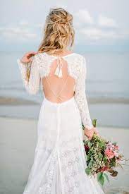 Light Ivory Kayla Feminine Wedding Dress Size 6 S In 2021 Long Sleeve Wedding Dress Boho Bohemian Wedding Dress Backless Wedding
