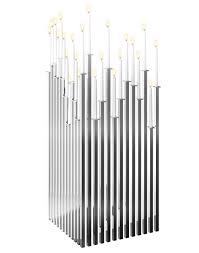 6 Tall Luxury Modern Silver Steel Candelabra Room Divider Screen Candle Holder Designer Jennava Laska Portfolio Furniture Sculpture Film Today & save, plus get free shipping offers at orientaltrading.com.