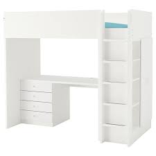 Ikea Stuva Fritids Loft Bed Combo W 4 Drawers 2 Doors White White With This Loft Bed You Get A Complete Solution For You Loft Betten Hochbett Ikea Bett