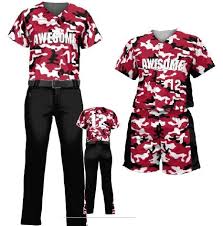 Pin On Custom Softball Uniforms