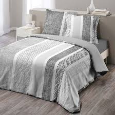 Un choix unique de parure de lit étoile disponible dans notre magasin. Parure De Lit Textilio Grise 260x240 Douceur D Interieur La Redoute Parure De Lit Housse De Couette Grise Draps De Lit