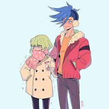 A prequel set one day before the events of the promare film. Aryll On Instagram It Must Get Rough Being So Cold Warm Him Up With Your Burning Firefighter Soul Galo Promare Firefighter Cute Art Character Design