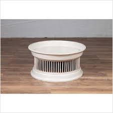 Browse through various rattan coffee table and find pieces that suit your needs at a great value. Contemporary Thai Off White Rattan Drum Design Coffee Table Fea Home