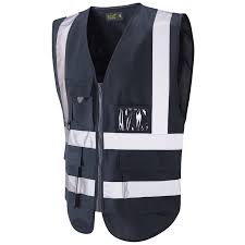 Everything you need is right at your fingertips: Urban54 Hi Vis Superior Vest Dark Navy Bk Safetywear