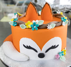 Birthday Cake Designs For Adults Boys Fox Birthday Cake In 2020 Birthday Cake Birthday Cake Kids Cake