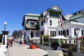 Paseo Yugoslavo Y Palacio Baburizza Chile Valparaiso South America
