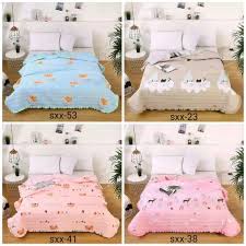 Keunggulan sprei dan bedcover bonita disperse : Harga Selimut Bed Cover Coretan