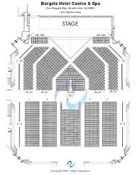 Eye Catching Borgata Seating Chart Riser Borgata Event