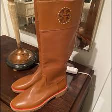 Tory burch black leather platform tall pull on lug sole riding boots women's 10. Tory Burch Shoes Tory Burch 3 Mm Miller Lug Sole Boot Poshmark