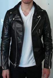 Vanson Styleforum Thurston Bros Slim Fit Japanese Double Rider Mto Leather Jacket Men Riders Jacket Slim Fit