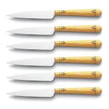 6 Couteaux De Table Nontron Kitchen Knives Knife Kitchen