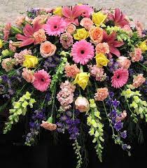 Pin By Katherine On Sympathy Arrangements In 2021 Casket Flowers Funeral Flowers Casket Sprays
