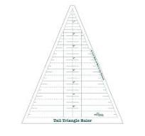 SALE Lori Holt Tall Triangle Ruler ST-25442 - Riley Blake Designs - Plastic  45 Degree Angle Template - Used for Plaid Pines Quilt