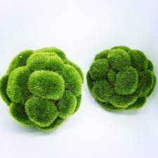 It has a thick round bowl and lush realistic. 10cm 2pcs Lot Artificial Moss Balls Decorative Flowers Wreaths Wedding Moss Grass Simulation Died Flowers Party Decoration Artificial Moss Balls Flower Party Decorationdecorative Flowers Wreaths Aliexpress