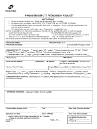 Have a question about your subscription account? Health Net Provider Dispute Resolution Form Fill Online Printable Fillable Blank Pdffiller