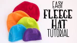 Pin By Kathy O Malley On For Kids Fleece Hat Pattern Fleece Sewing Projects Hat Patterns To Sew