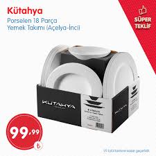 Sadece kırık var mı diye paketi bir kez açılıp kontrol edildi. Bizim Toptan On Twitter 6 Kisilik 18 Parcadan Olusan Kutahya Porselen Yemek Takimi Bizim Toptan Da