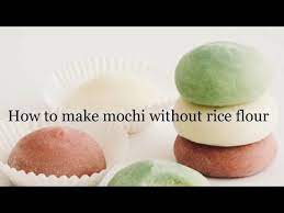 Originally, mochi was made for a festival called mochitsuki which was the name for the process of pounding out the rice in order to make mochi. How To Make Mochi Without Rice Flour 2 Youtube