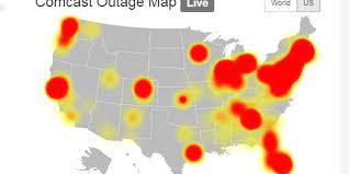 And you're having internet problems, you're not alone.pics from downdetector:map of outage & reports about verizon. Comcast Outage Leaves Some In Richmond Area Without Service