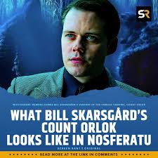 Bill Skarsgård's Count Orlok in Eggers' Nosferatu looks different vs. the  original, read more. 👇