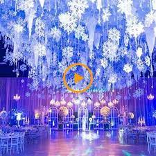 Central parks turns into a winter wonderland, with sledding at pilgrim hill and cedar hill and ice. Snowflakes Icicles Ceiling Decor Wonderland Party Decorations Winter Wonderland Decorations Winter Wonderland Wedding Theme