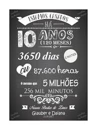 Chalkboard Bodas De Zinco Arte Digital No Elo7 Lunablue Store A6e605 Bodas De Ceramica Bodas De Algodao Bodas