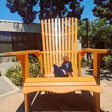 Baby jogger city bistro high chair. Big Wooden Chair At Googleplex