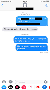 Check spelling or type a new query. Sent A Job Recruiter My Email Address Last Night For A Potential Position Thought I Text My Girlfriend This Morning Good Thing I Was Turning The Job Down Anyways Facepalm