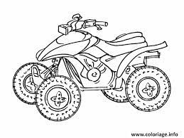 coloriage moto quad dessin a imprimer lettre z gratuit