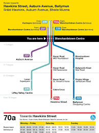 Dublin Bus Applied Wayfinding Applied Wayfinding Wayfinding Bus Stop Design Timetable Design