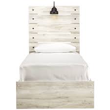 Log furniture for your home or cabin! Ashley Signature Design Cambeck B192 53 52 83 Rustic Twin Panel Bed With Industrial Light Dunk Bright Furniture Platform Beds Low Profile Beds