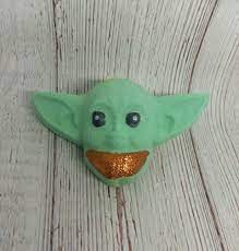 Talk about a welcome surprise! Baby Yoda Bath Bomb Homemade Bath Bombs Bath Bombs Scents Homemade Bath Products