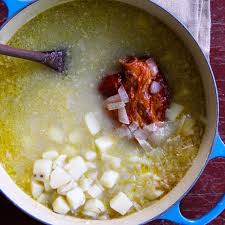 Potato And Ham Hock Soup Ham Hock Soup Ham Hock Recipes Recipes