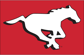 Suggested print scale 500% but will print smaller or larger. Calgary Stampeders Primary Dark Logo Canadian Football League Cfl Chris Creamer S Sports Logos Page Sportslogos Net
