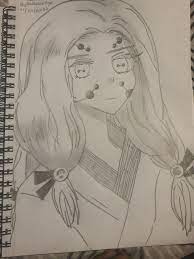Kimetsu No Yaiba Demon Slayers Demon Drawings Humanoid Sketch