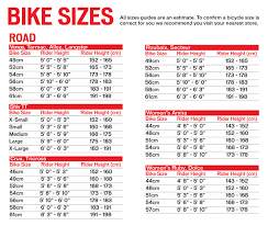 Specialized Mountain Bike Size Chart Mountain Bike Wallpaper
