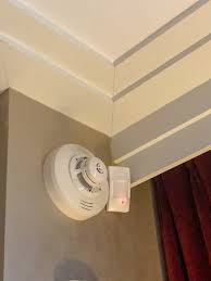Very likely, the smoke detector is named in the lease as something the landlord is supposed to fix or repair. This Smoke Detector Won T Detect Smoke In The Corner Of The Room And Flashes Every Second Picture Of Walker Hotel Greenwich Village New York City Tripadvisor