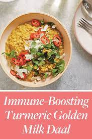 Immune Boosting Turmeric Golden Milk Daal Recipe Turmeric Golden Milk Indian Food Recipes Vegetarian Best Vegetarian Recipes