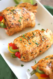 In the middle is where delicious lives. Baked Chicken Fajita Roll Ups Eat Yourself Skinny