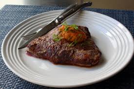 Velvet Steak With Korean Chili Butter Recipe In 2020 Steak Beef Recipes Beef Dishes