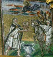 Melchizedek and Abraham-Santa Maria Maggiore (Basilica di Santa Maria  Maggiore): Art in the Christian Tradition