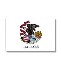 Illinois flag stock photos and images. Illinois State Flag