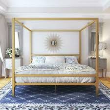 King bedroom sets from rooms to go. King Metal Canopy Beds Frames For Sale Ebay