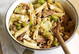 Cheesy Leek Bacon Pasta Bbc Good Food Recipes Bacon Pasta Cheesy Leeks