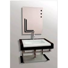 Copyright this project automatically switches on the wash basin mirror lamp whenever a person stands in front of it and switch off the same after you move away from it ui design guidelines for iphone and android. Glass Wall Mounted Classy Design Wash Basin With Mirror Set Id 21634749212
