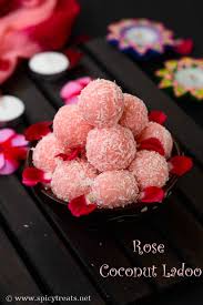 Methi ladoos is a delicious indian recipe served as a dessert. Spicy Treats Rose Coconut Ladoo Recipe Rose Nariyal Ke Ladoo Rose Coconut Ladoo Using Condensed Milk Easy Diwali Sweet Recipe In 10 Minutes Or Less