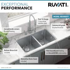 28 inch undermount kitchen sink 50/50