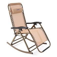 The rocker is made from wood and comes with firm comfortable cushions free from flame retardants and other potentially harmful. Buy Ancheer Folding Rocking Chair Zero Gravity Rocker Reclining Chair With Adjustable Pillow For Patio Garden Lawn Home In Cheap Price On Alibaba Com