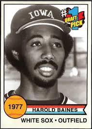 Harold Baines was drafted first overall in 1977. His signing bonus was only  $32,000. The next-lowest for a first overall pick was nearly twice that